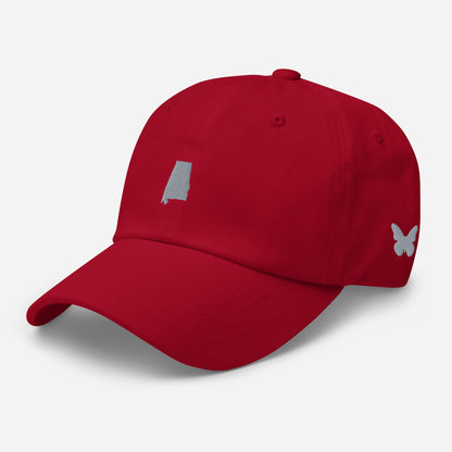 Alabama Grad Hat - Gray Logo