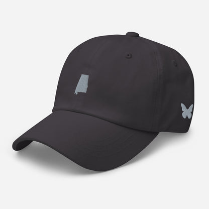 Alabama Grad Hat - Gray Logo