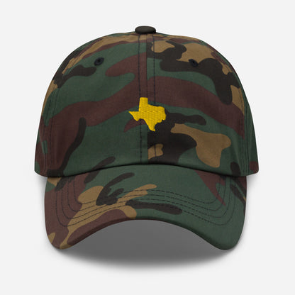 Texas Grad Hat - Gold Logo