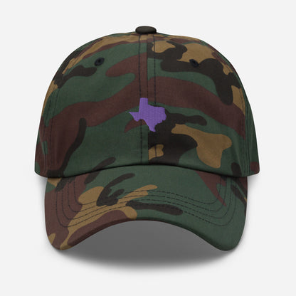 Texas Grad Hat - Purple Logo