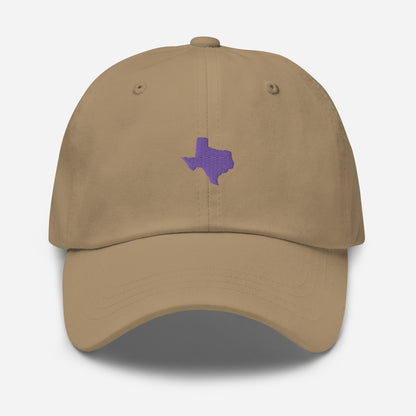 Texas Grad Hat - Purple Logo