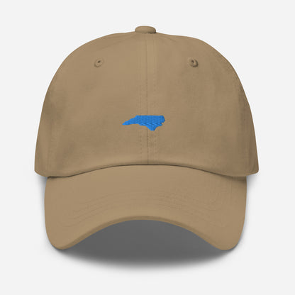 North Carolina Grad Hat - Aqua Blue Logo