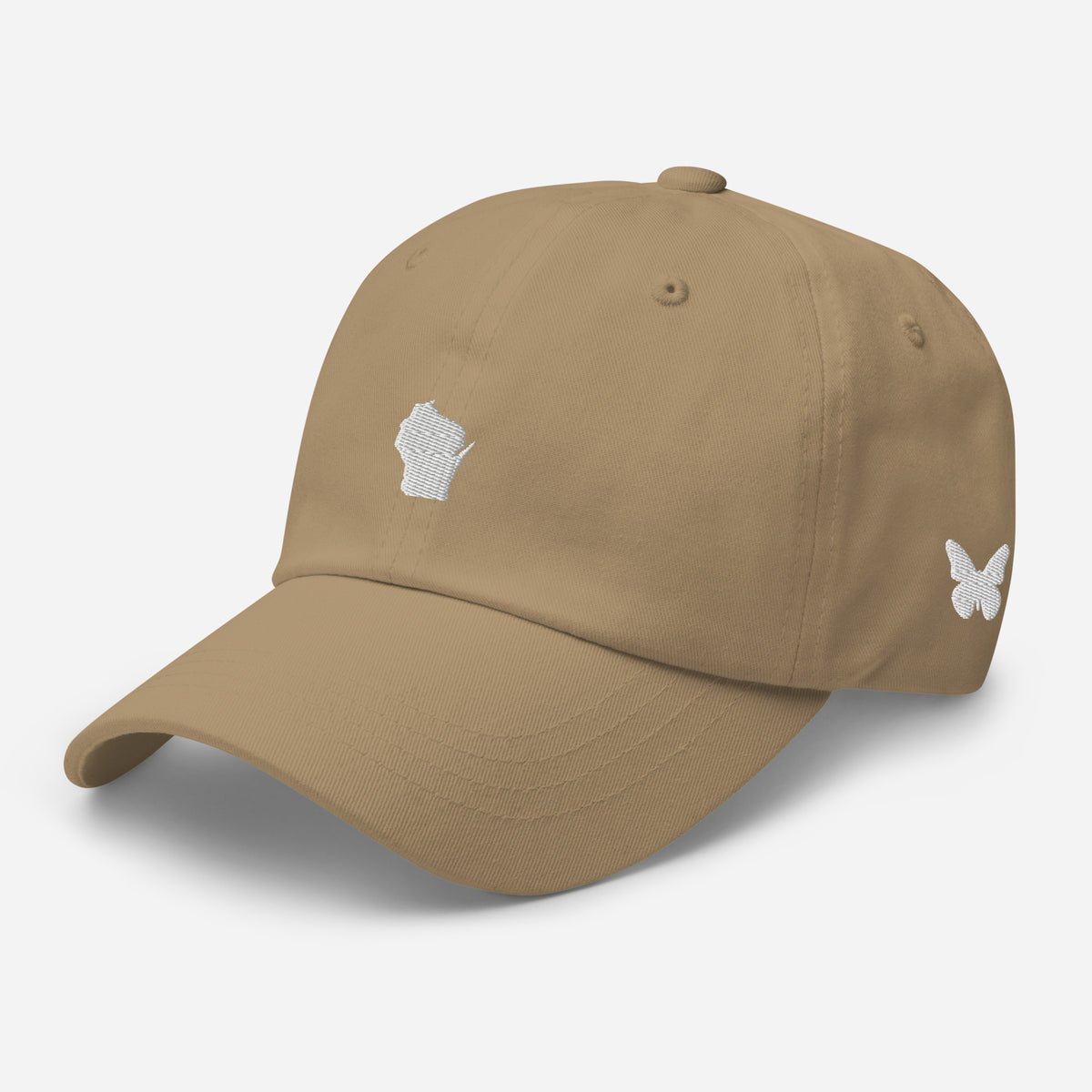 Wisconsin Grad Hat - White Logo