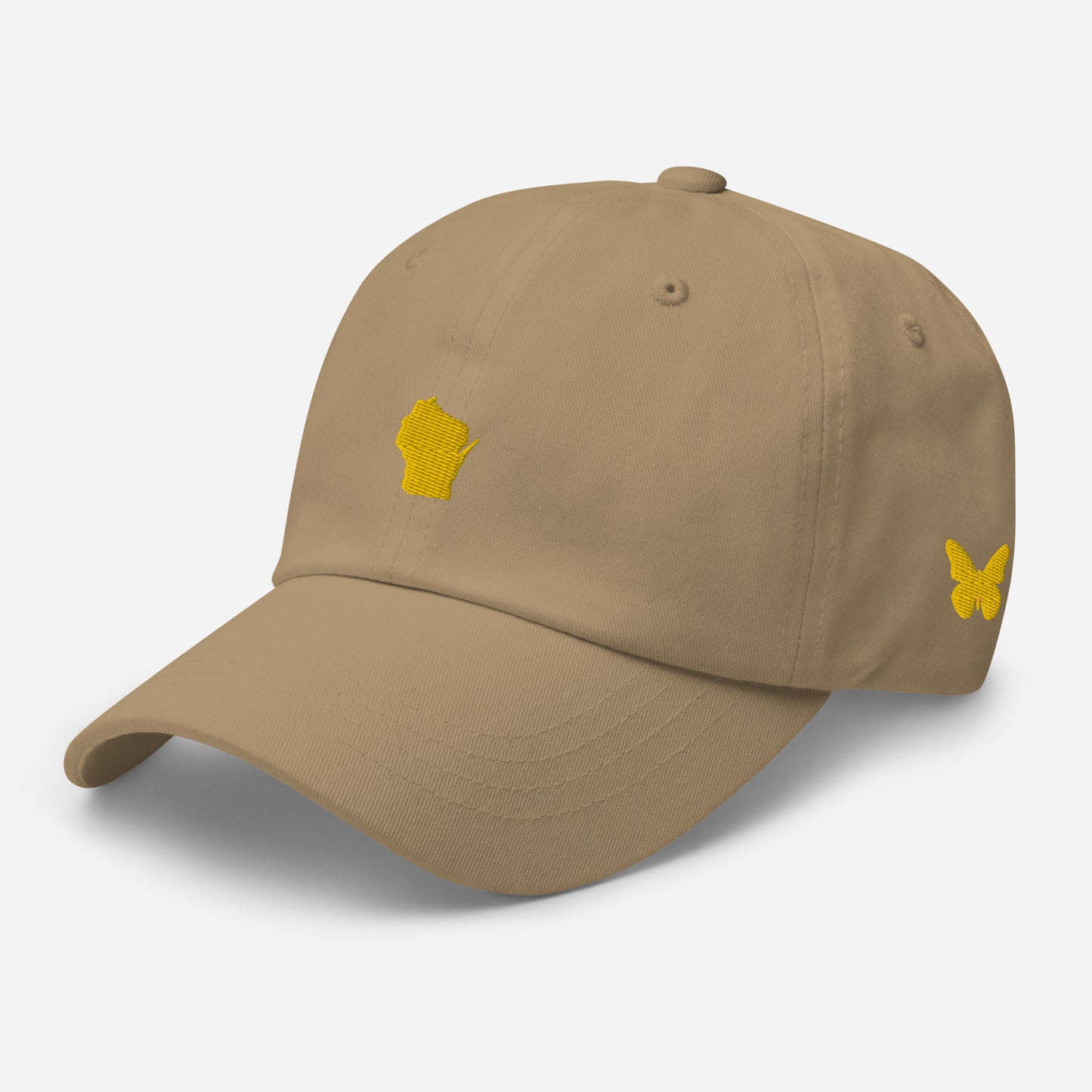 Wisconsin Grad Hat - Yellow Logo