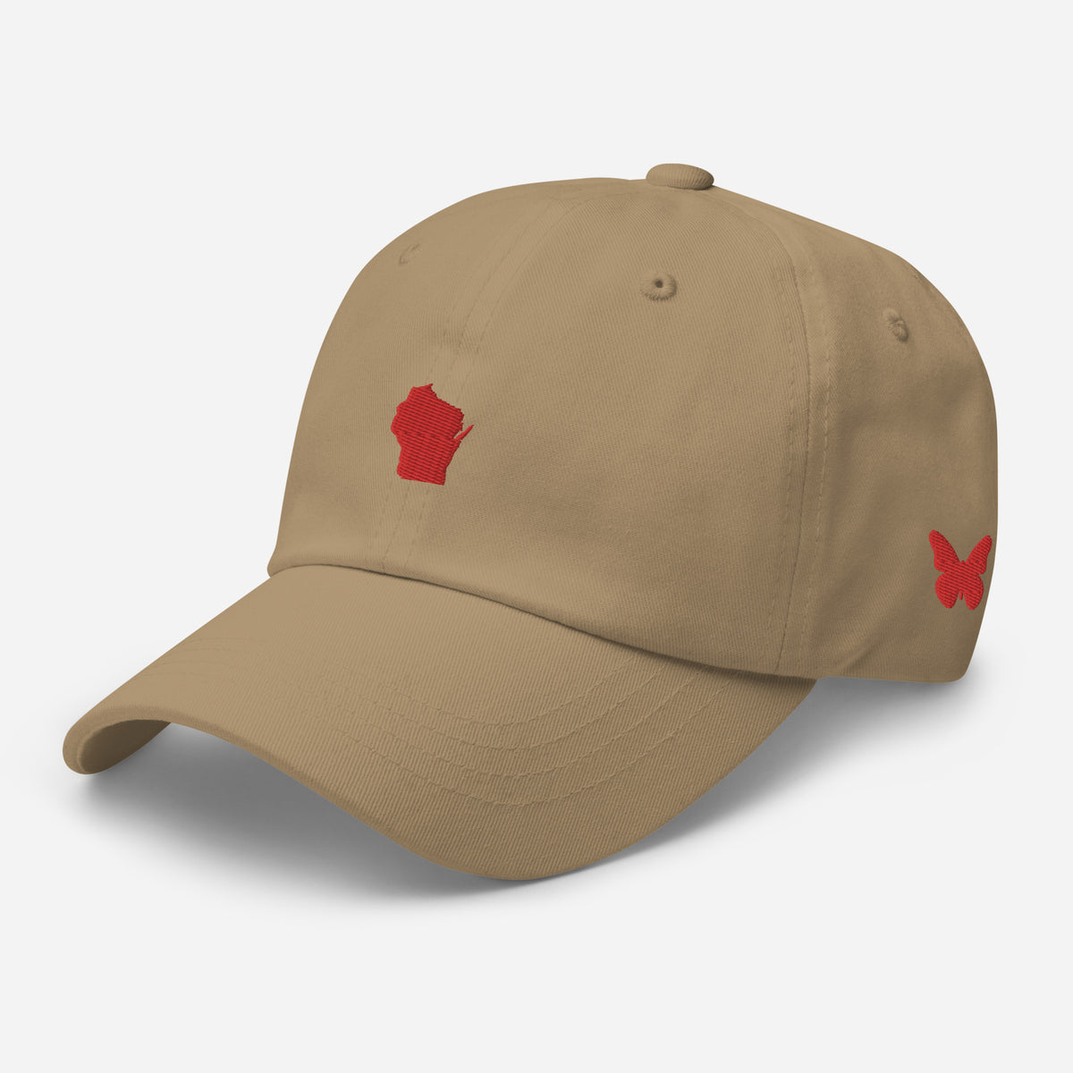 Wisconsin Grad Hat - Red Logo