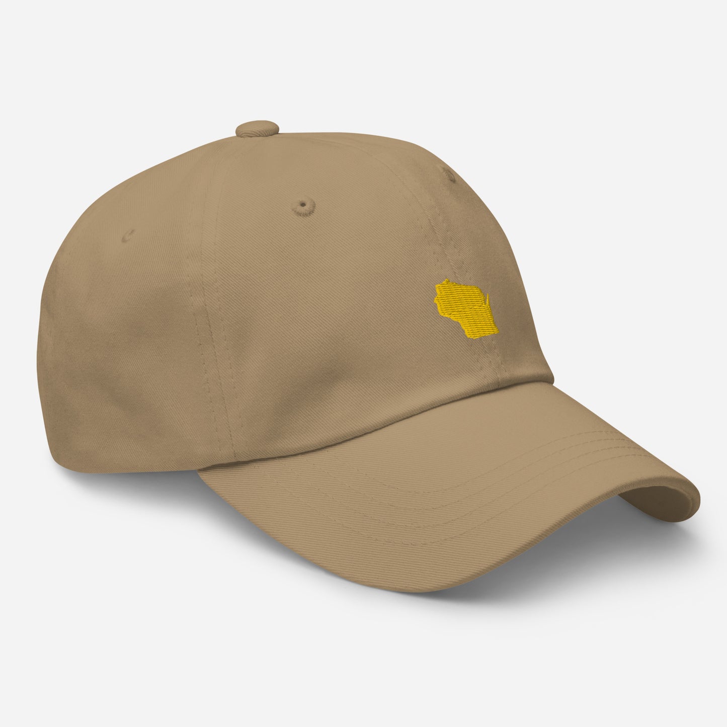Wisconsin Grad Hat - Yellow Logo