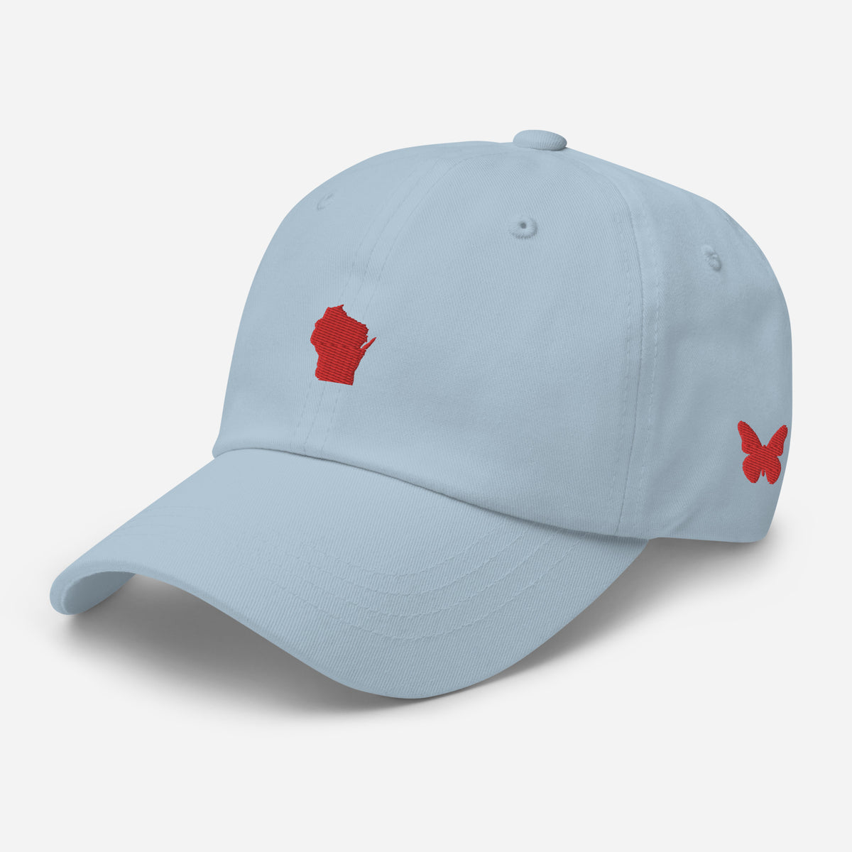 Wisconsin Grad Hat - Red Logo