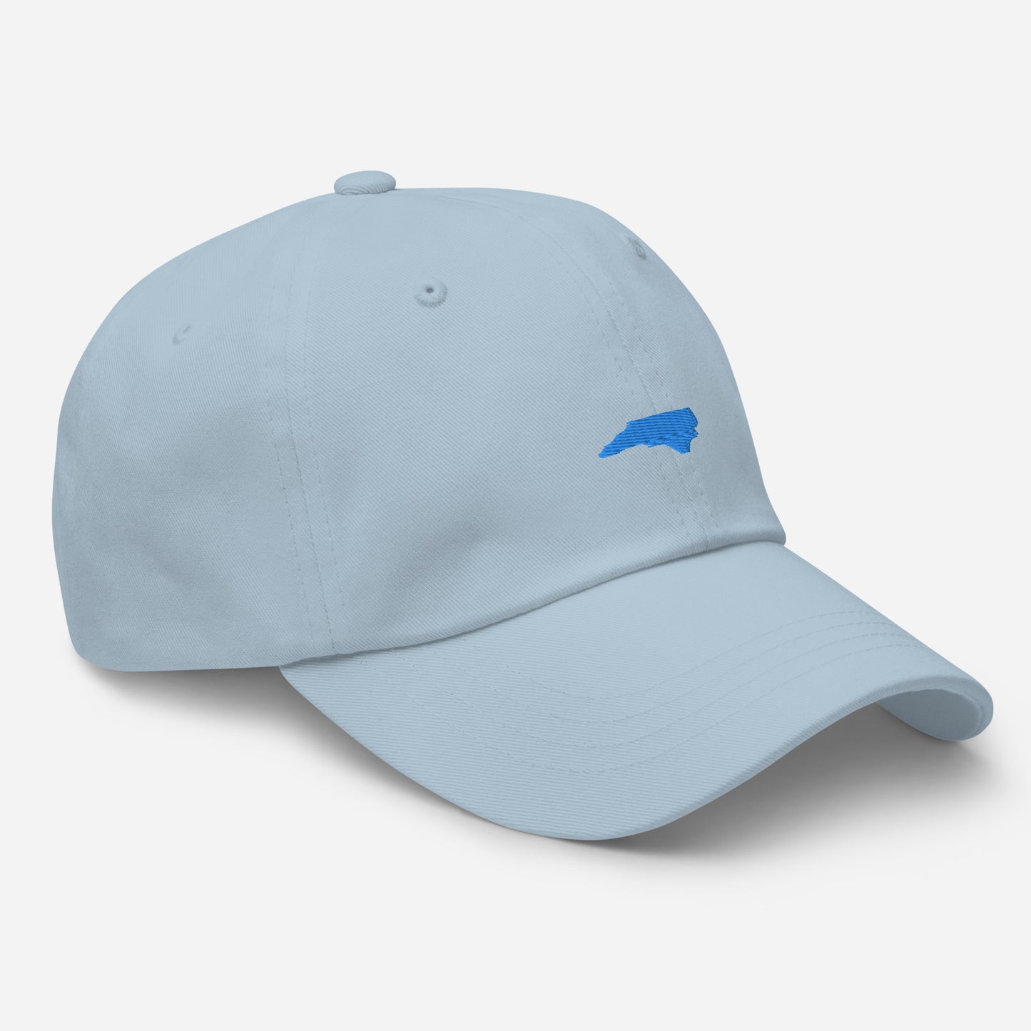 North Carolina Grad Hat - Aqua Blue Logo