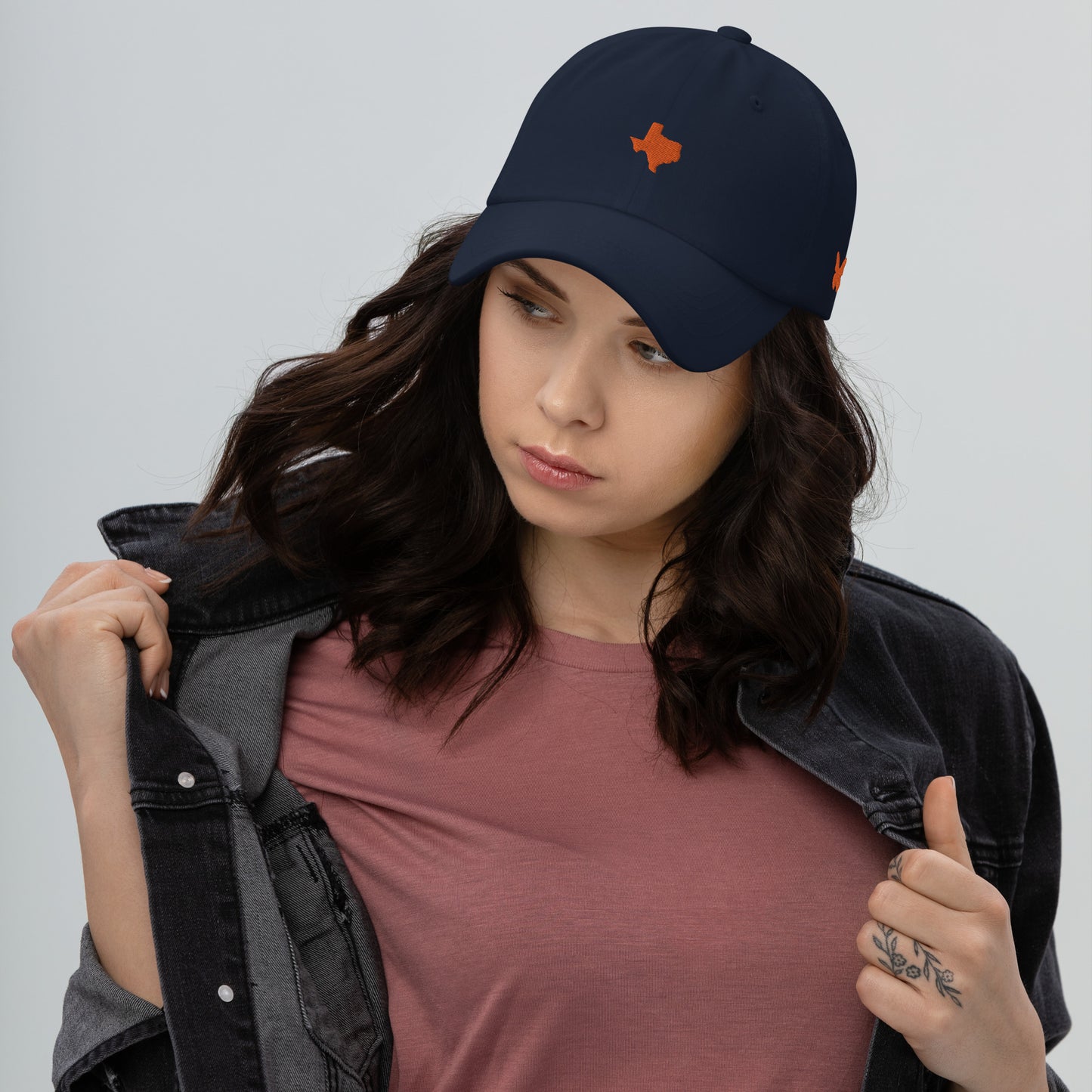 Texas Grad Hat - Orange Logo