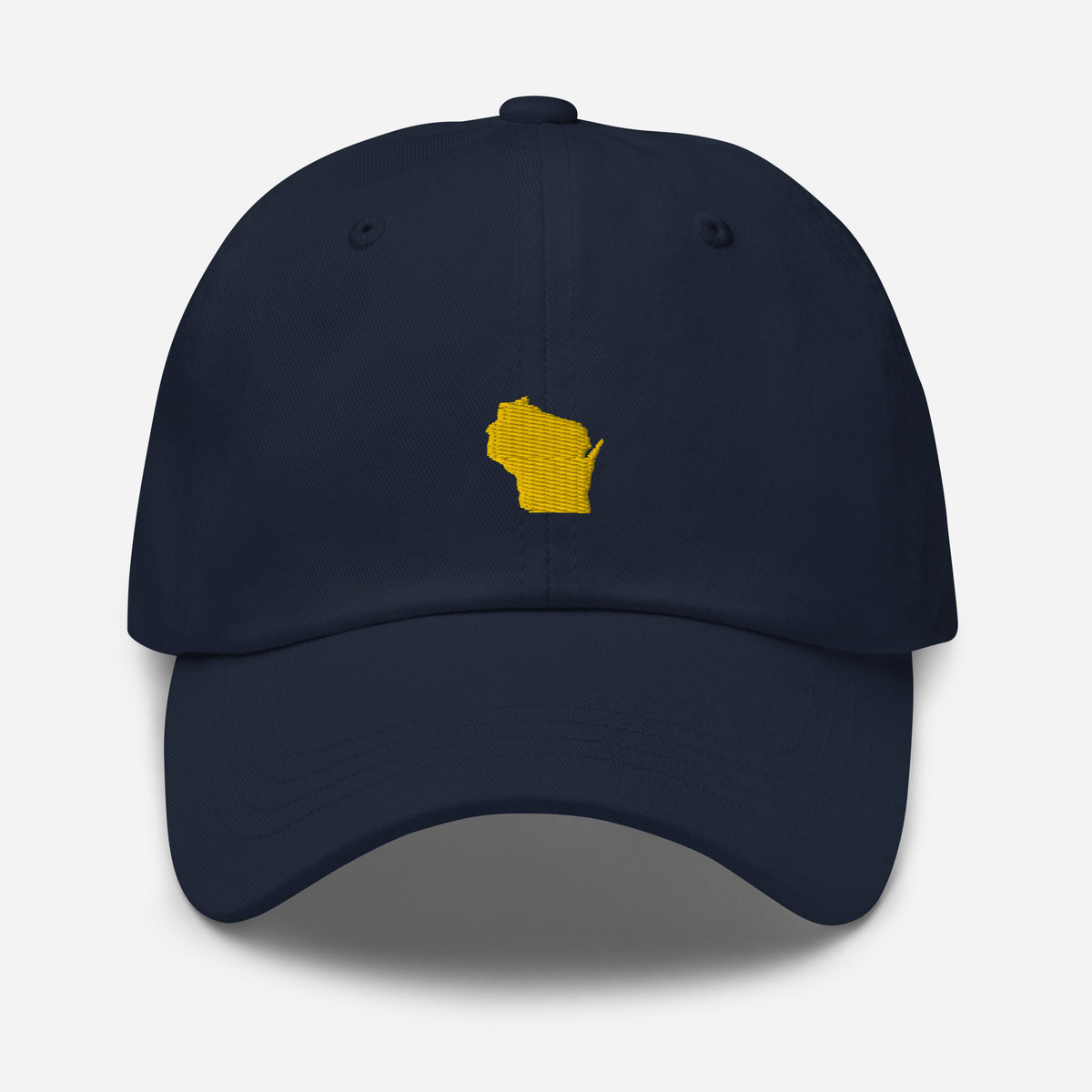 Wisconsin Grad Hat - Yellow Logo