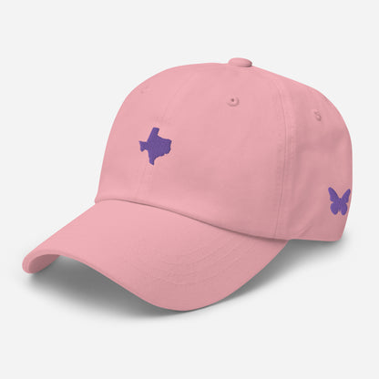 Texas Grad Hat - Purple Logo