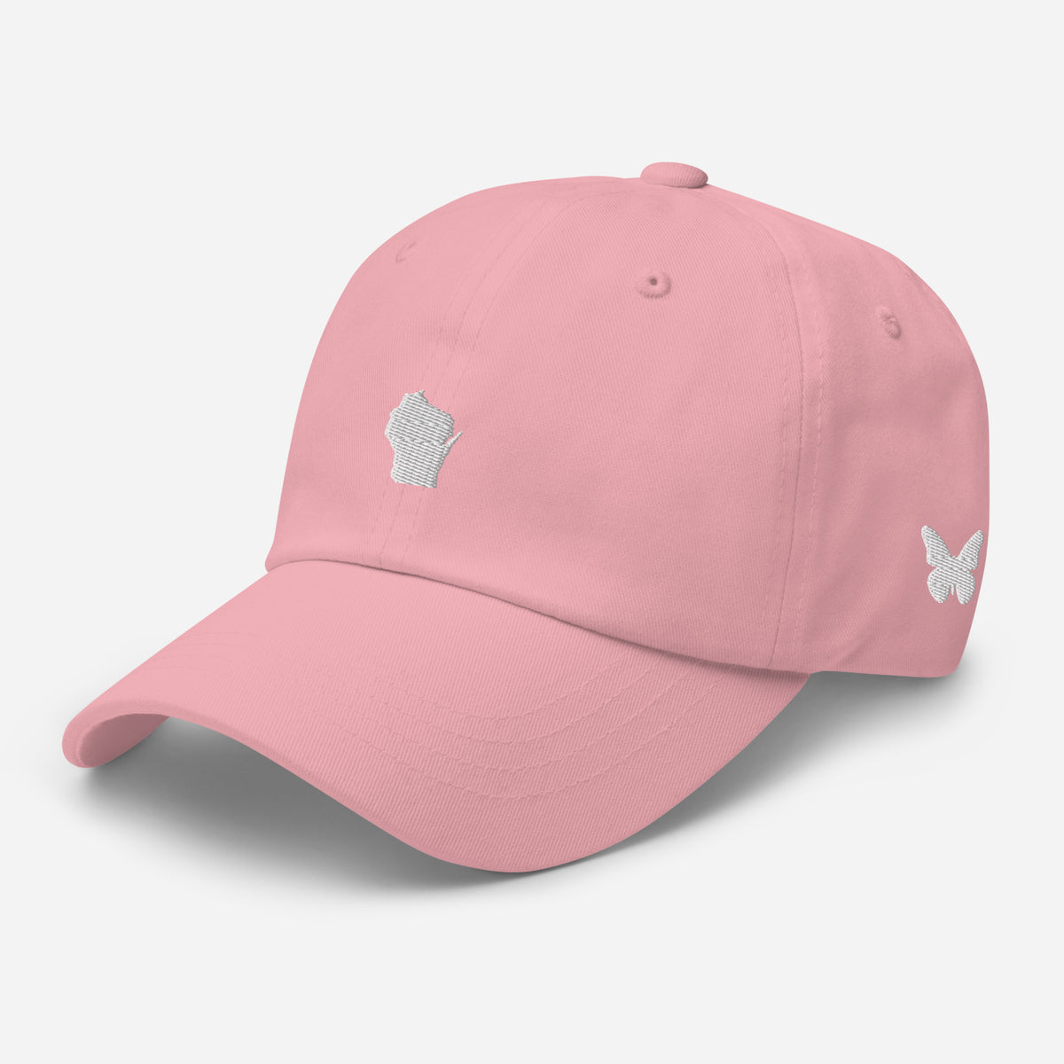 Wisconsin Grad Hat - White Logo
