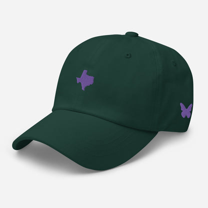 Texas Grad Hat - Purple Logo