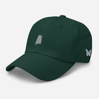 Alabama Grad Hat - Gray Logo