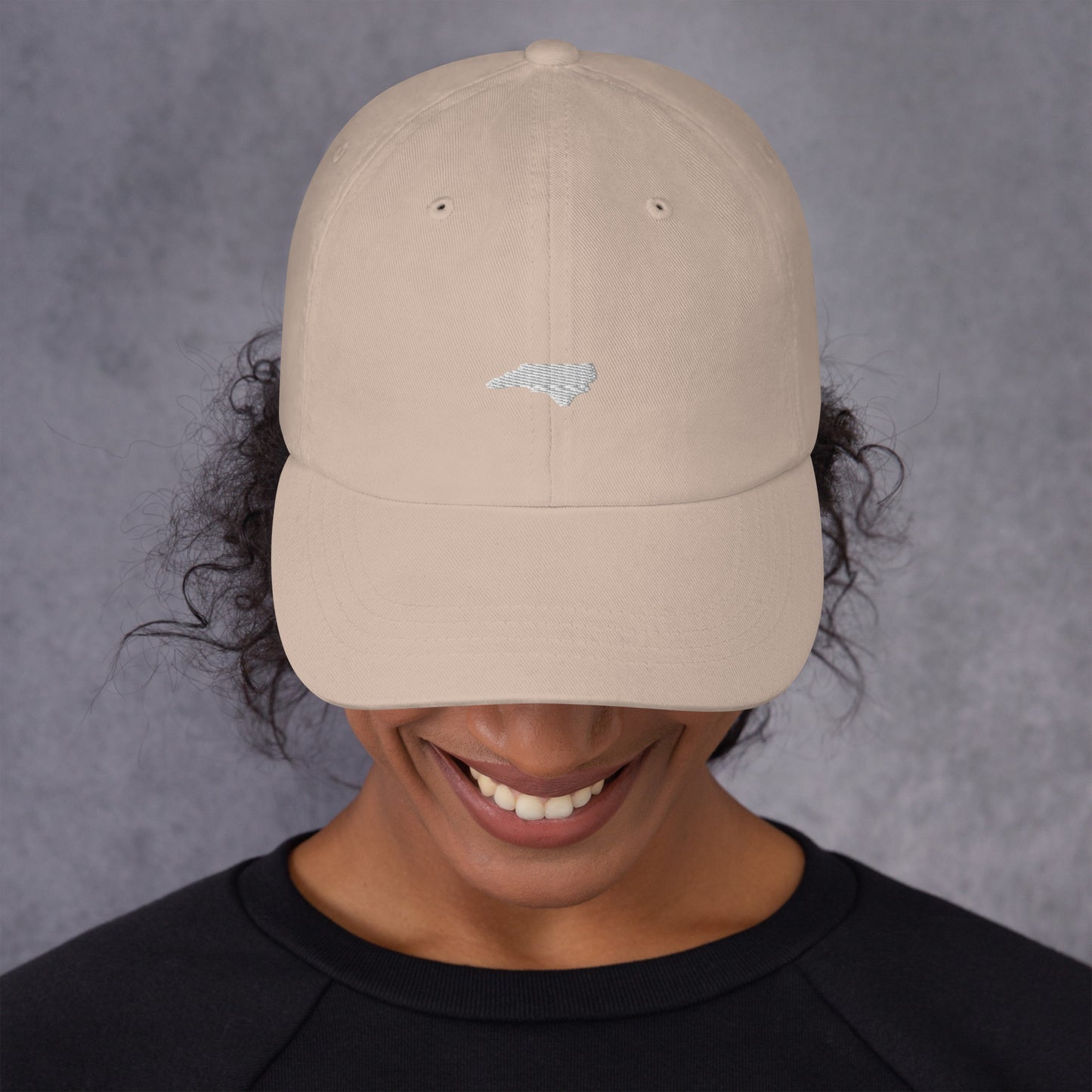 North Carolina Grad Hat - White Logo