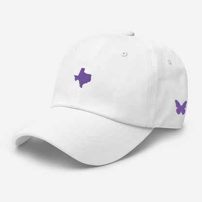 Texas Grad Hat - Purple Logo