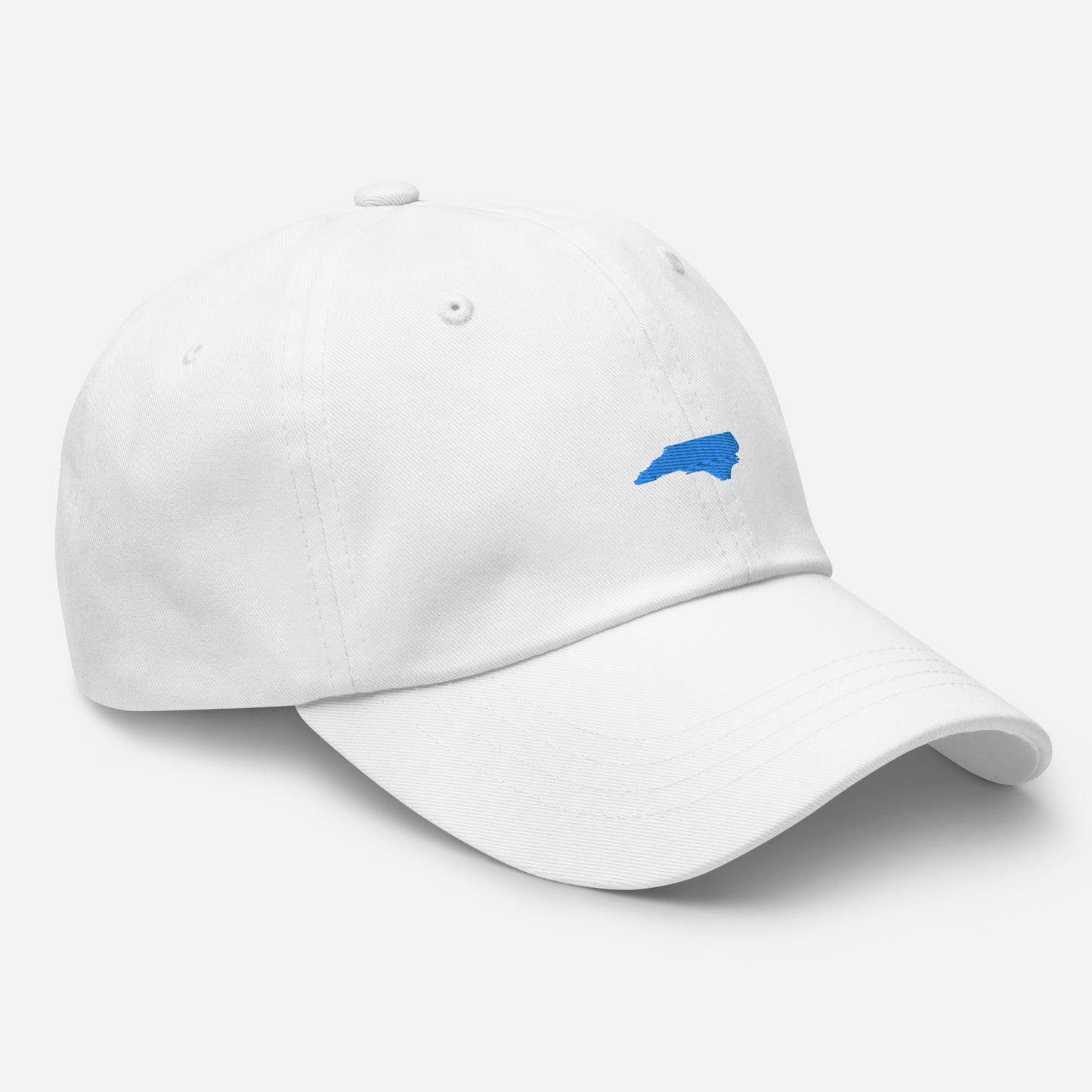 North Carolina Grad Hat - Aqua Blue Logo