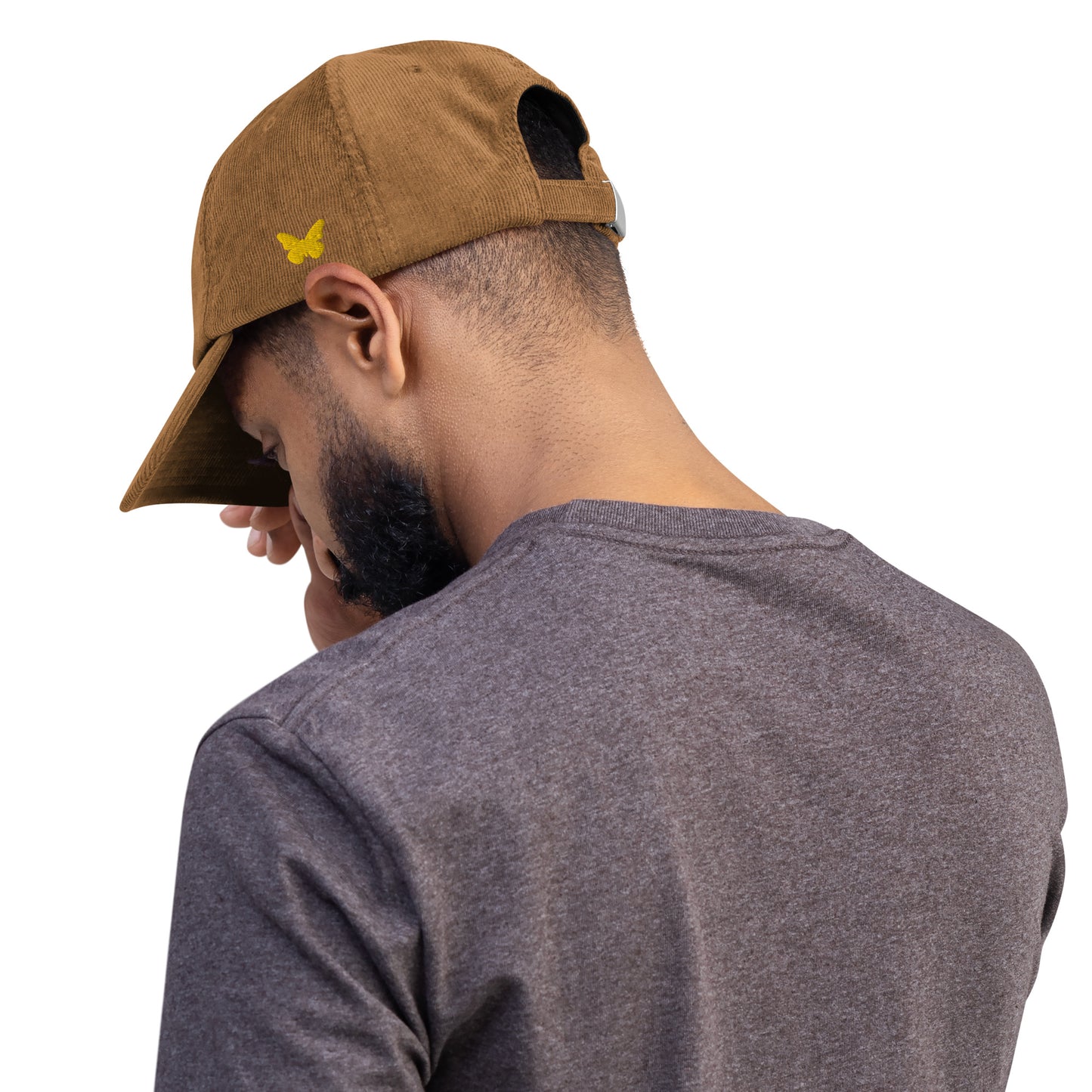 Michigan Reunion Corduroy Hat - Gold Logo